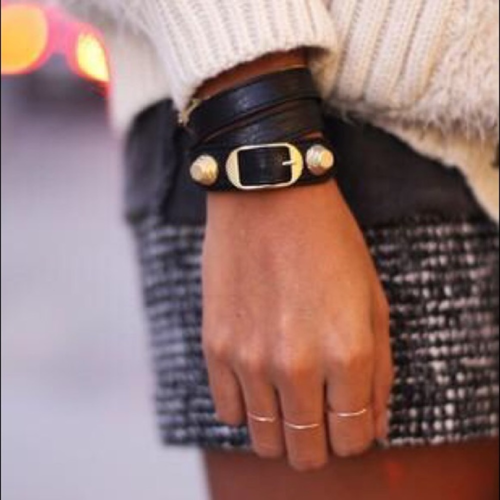 BALENCIAGA CLASSIC TRIPLE WRAP BRACELET - Picture 11 of 11